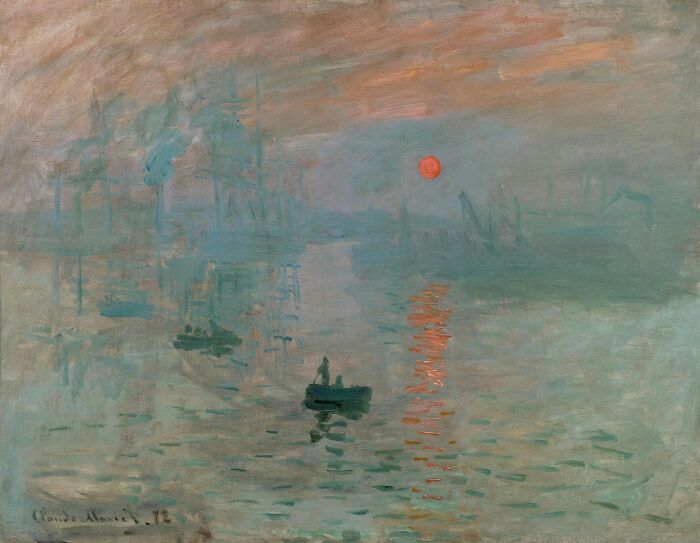 Impression, Sunrise (1872) by Claude Monet