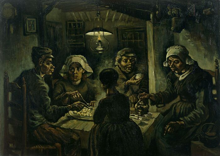 The Potato Eaters (1885) by Vincent Van Gogh