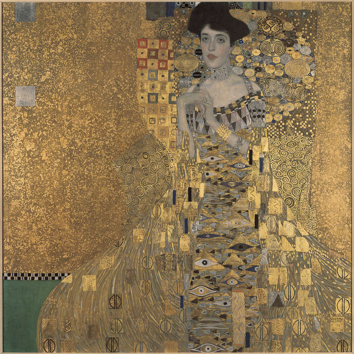 Portrait Of Adele Bloch-Bauer I (1907) by Gustav Klimt