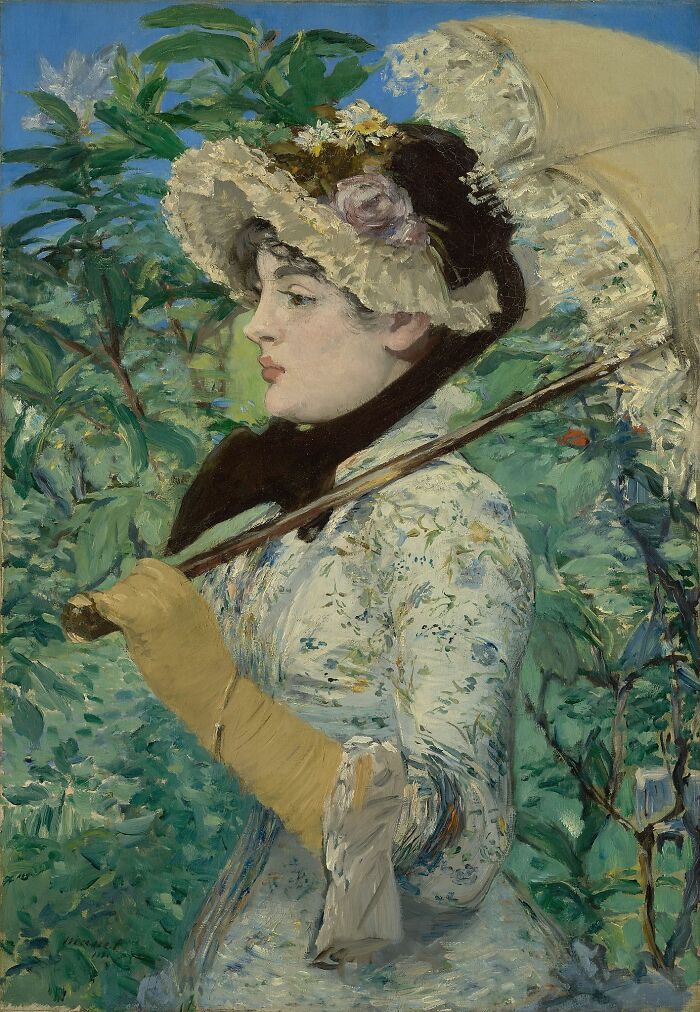 Spring (1881) by Édouard Manet