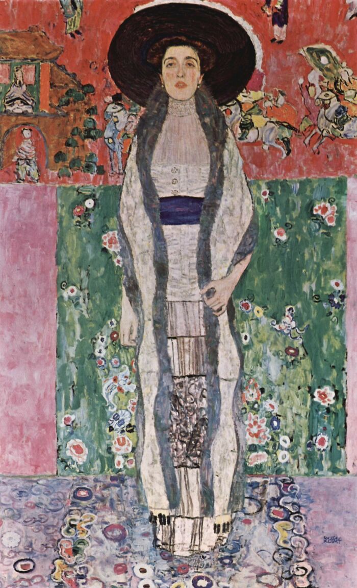 Portrait Of Adele Bloch-Bauer II (1912) by Gustav Klimt