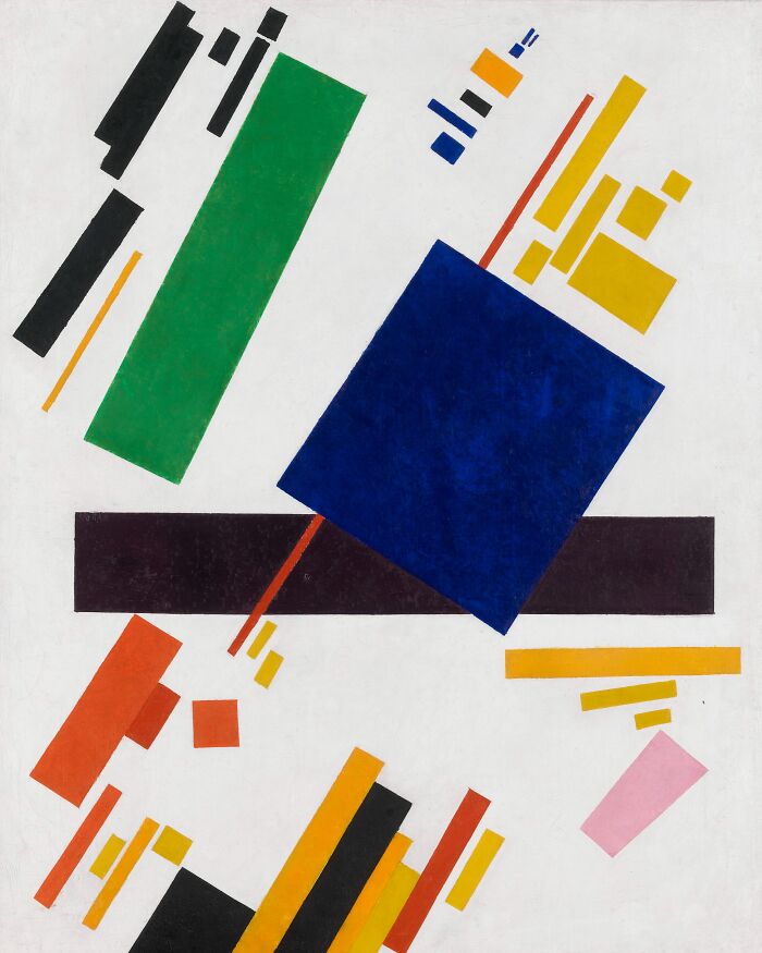 Suprematist Composition (1916) by Kazimir Malevich