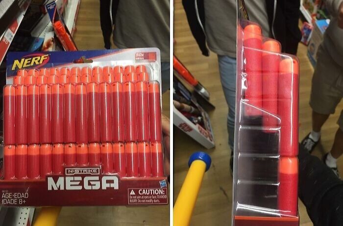They’re Trying To Make It Look Like You Get Tons Of Nerf Darts In This Pack