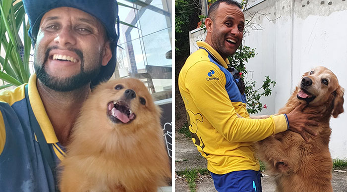 Meet The Mailman Who’s BFFs With Every Dog On His Route (Yep, Really!)