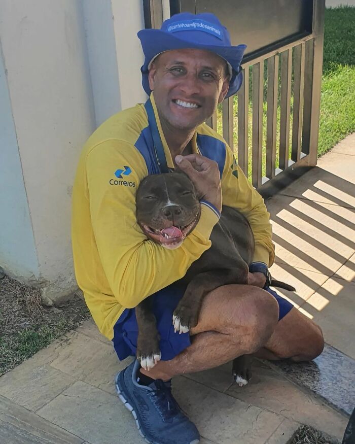 Meet The Mailman Who’s BFFs With Every Dog On His Route (Yep, Really!)