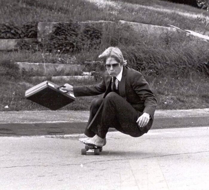 Dad on Skateboard, 1982: Cooler Than He Knew