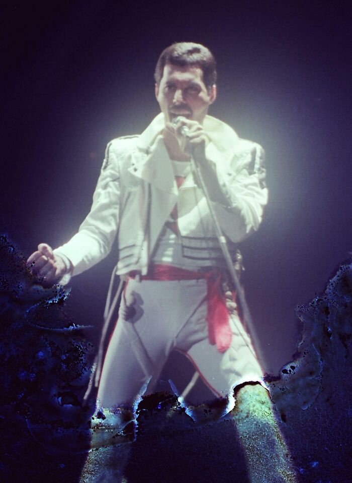 Freddie Mercury Up Close! My Dad Snapped This 1982 Dallas Concert Shot
