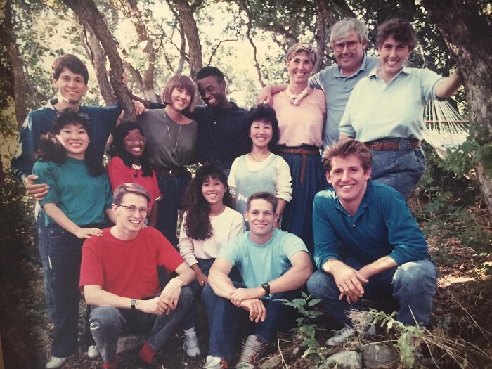 Mom’s Mixed Family Portrait, 1989—Festive and Fabulous