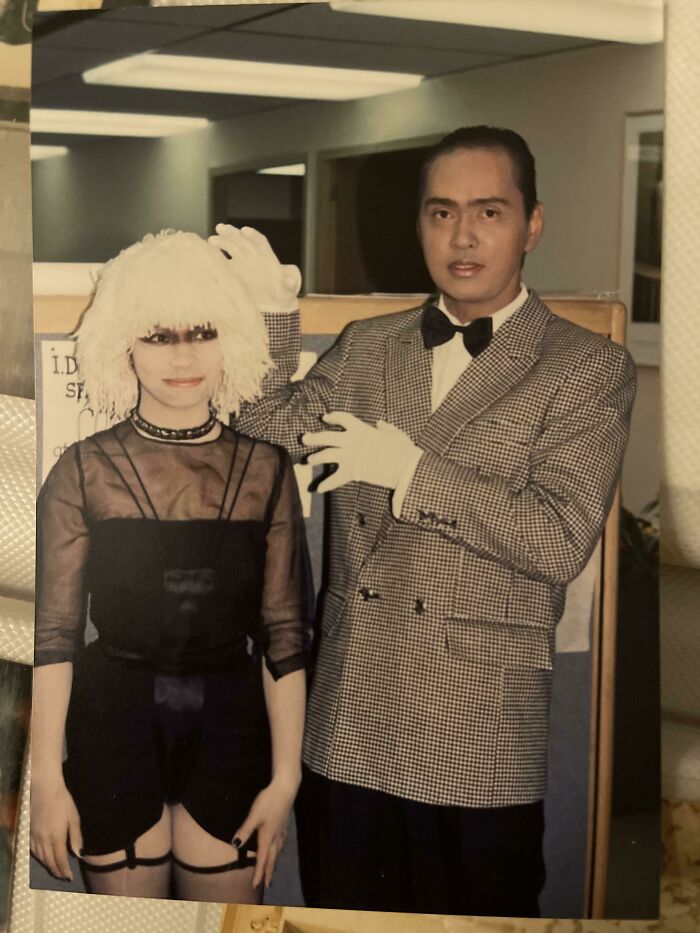 Mom’s Halloween Look as Pris from Bladerunner, 1985—Costume Goals