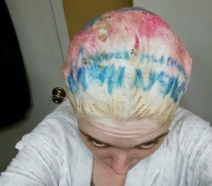 Bleach Hair With a Walmart Bag? Genius or Crazy?
