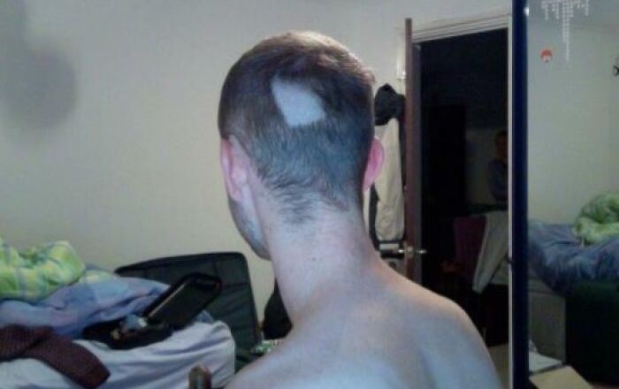 Brother’s Self Haircut Attempt