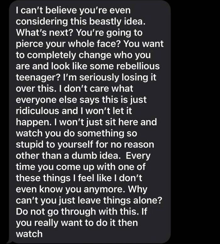 AIO: This Text From My BF—A Bit Extra?