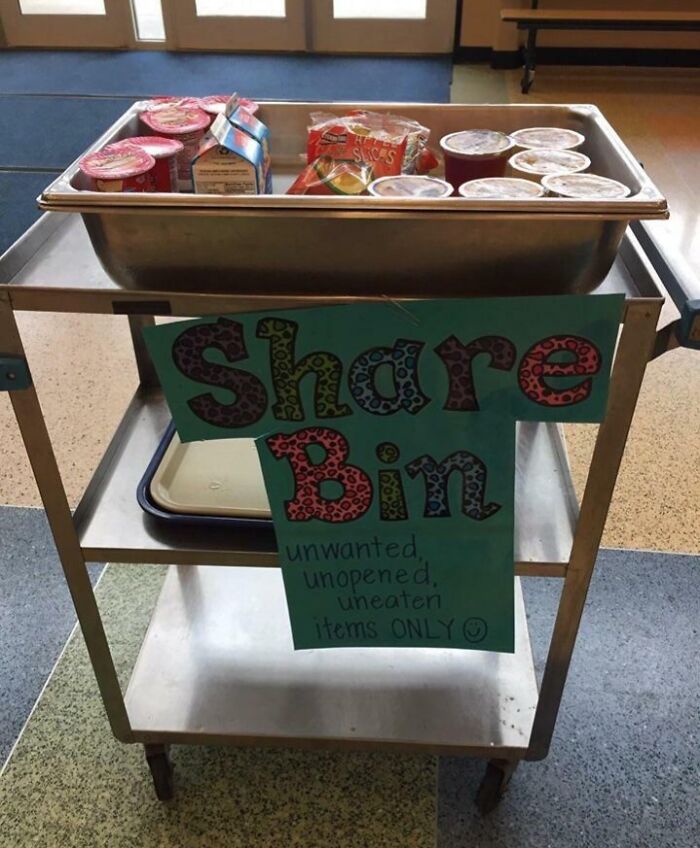 School Share Bin: Because Sharing Is Caring (And Reduces Waste)