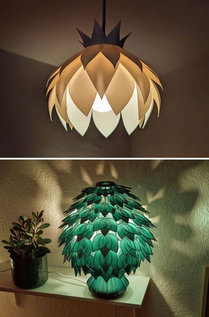 Check Out My 3D Printed Lamps! What Do You Think?