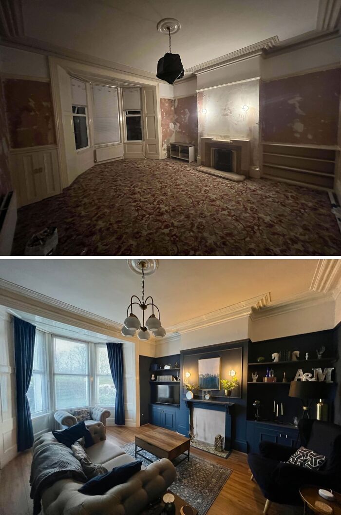 Living Room Makeover: Before And After