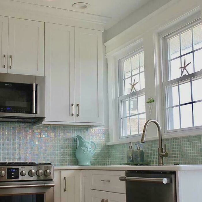 What About This Backsplash? Thoughts?