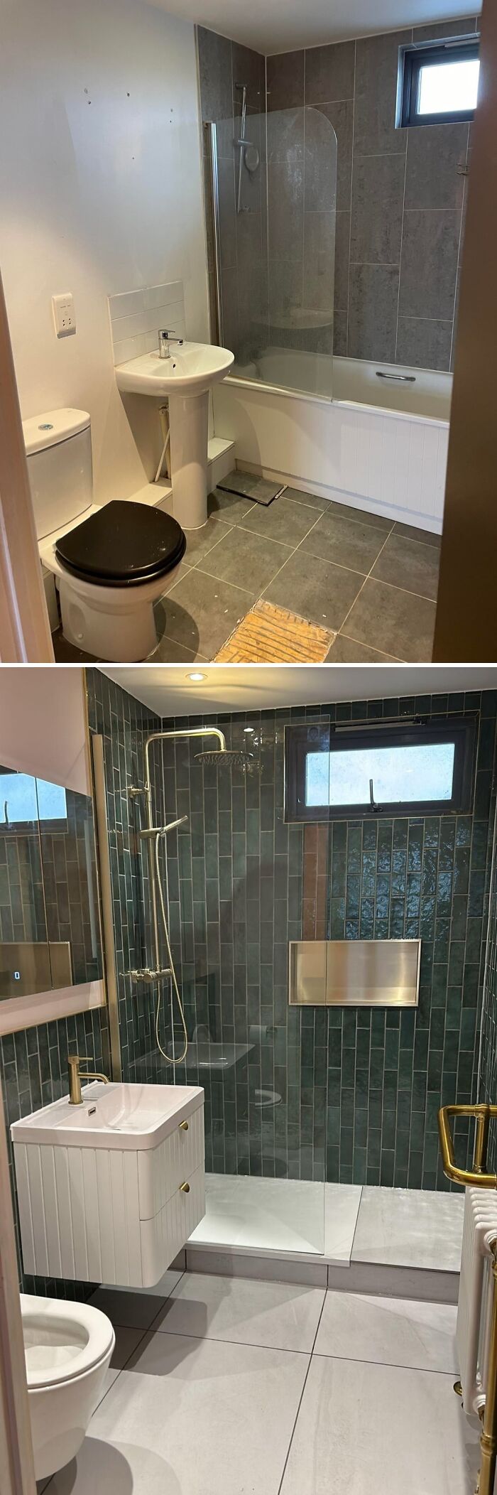 Total Bathroom Reno—Glowing Results!