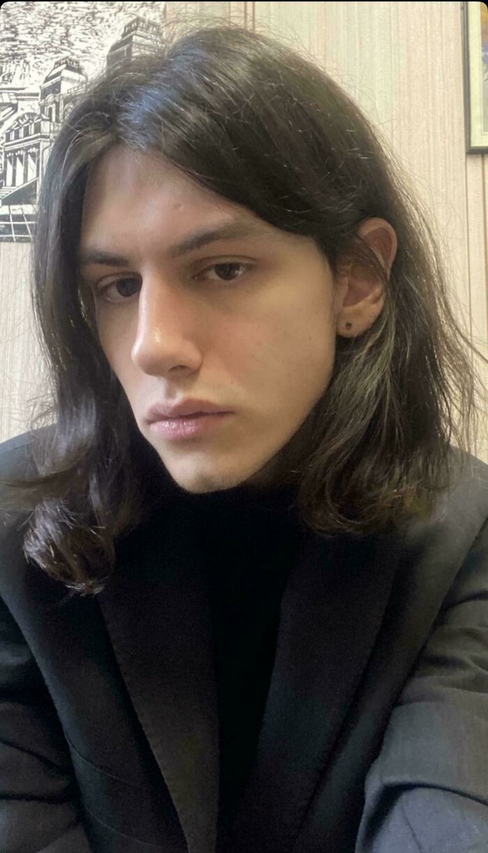 Young Snape Vibes With The Long Hair
