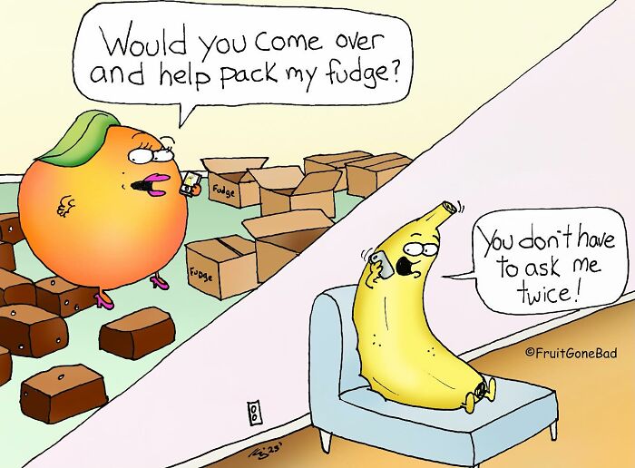 When Fruits Go Rogue: Comics That'll Make Your Produce Look Naughty
