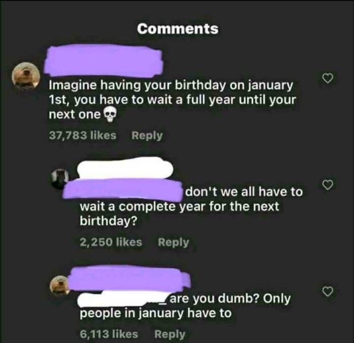 Birthdays, But Make It Confusing