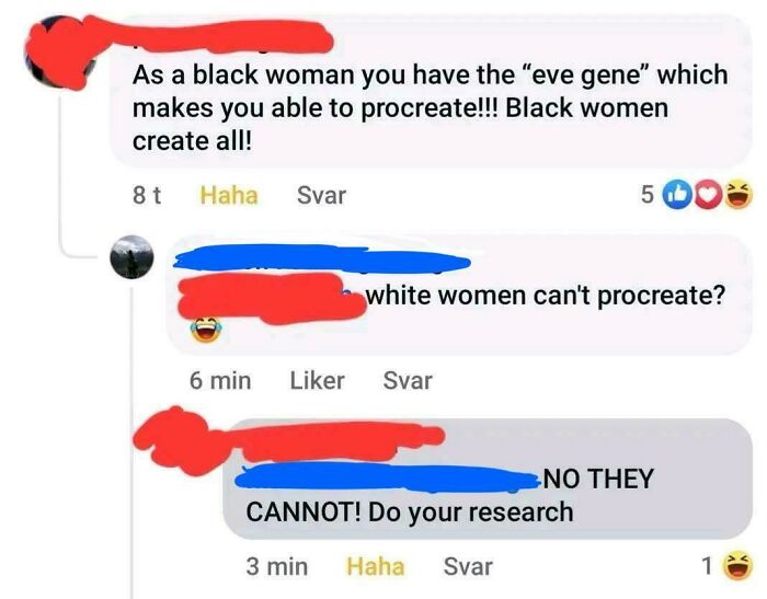 Breaking: White Women Can’t Procreate?! Say What?