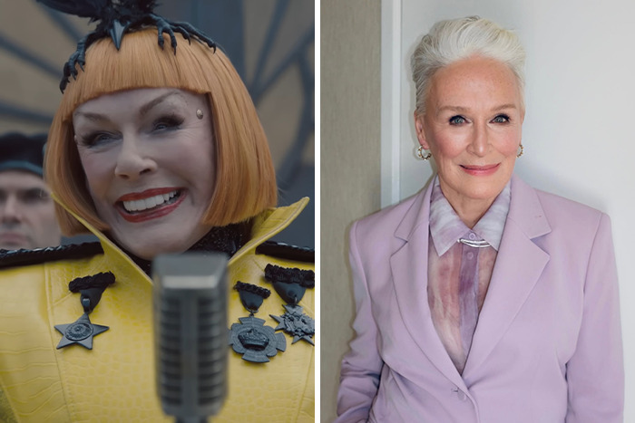 Glenn Close as Drusilla Sickle