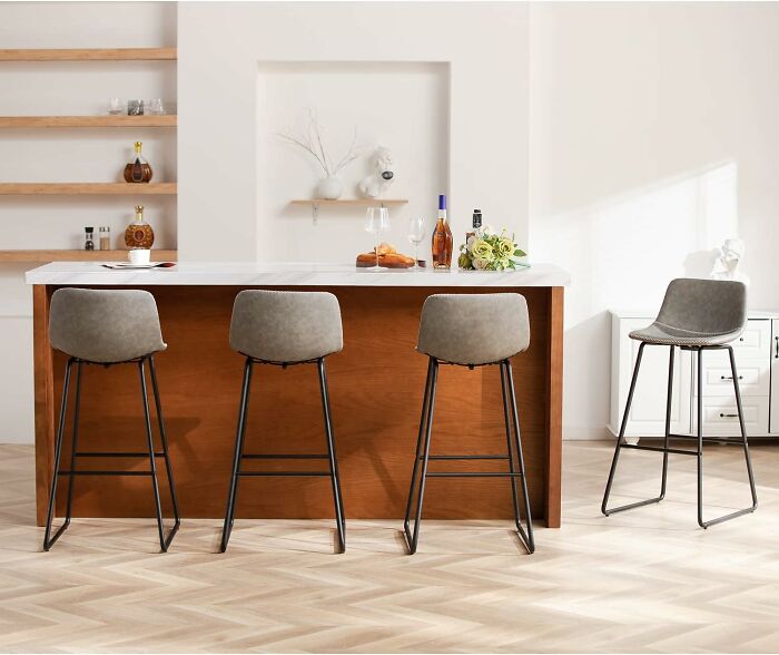 That Boring Kitchen Counter Is About To Get Loud With These Barstools