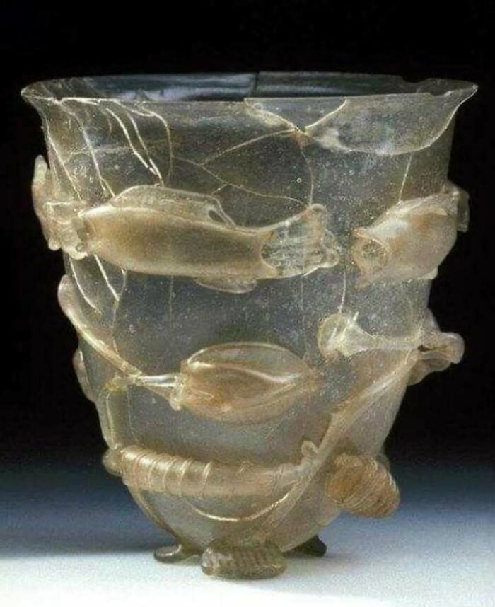 A Whole Intact Roman Glass From 300 AD!