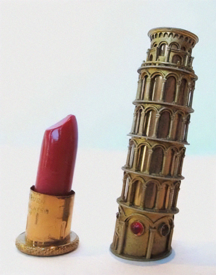 Fancy Lipstick Case Designed By Louis Nichilo In 1950 Rome