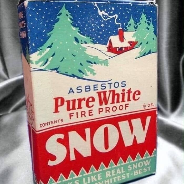 It’s Not Christmas Without ‘Asbestos Snow’!