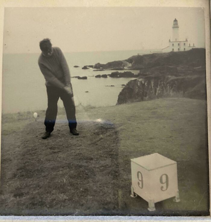 Dad Playing Golf in the 70s—Where Could This Be?