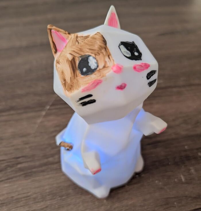 Brighten Up The Guest Room With A Paint Your Own Cat Lamp Kit