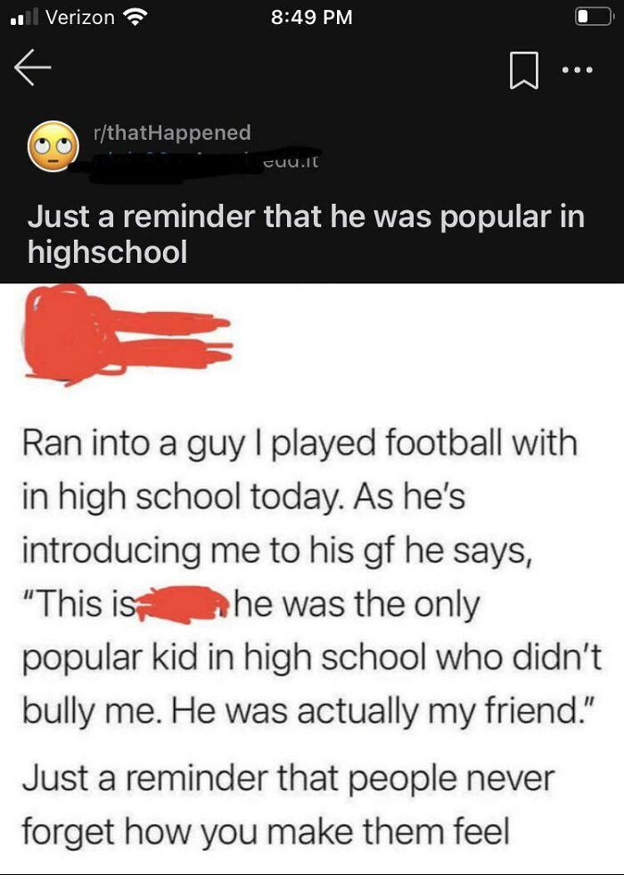 Of Course, No One’s Nice Ever, Right?