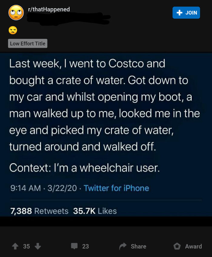 Humans Are NEVER Awful People! Okay, Sometimes.