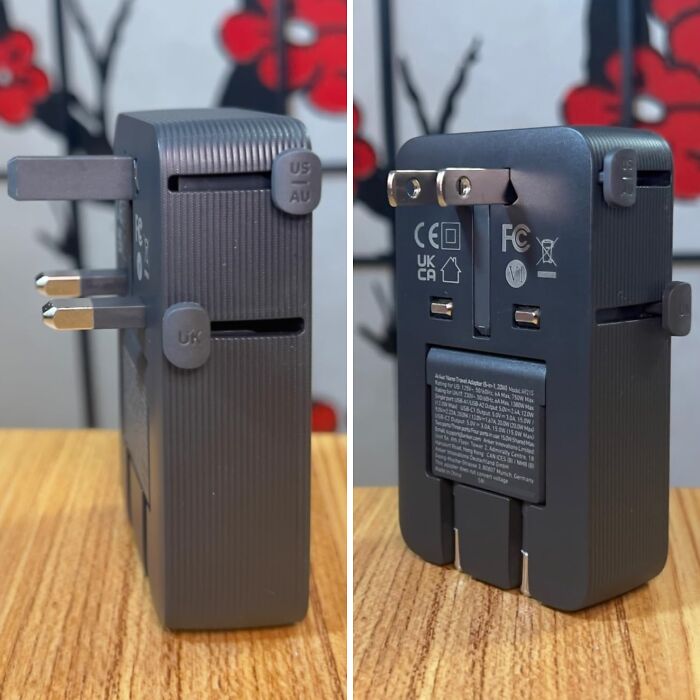 No More Outlet Wars: 5-Port Travel Adapter That Charges Everything Like A Pro