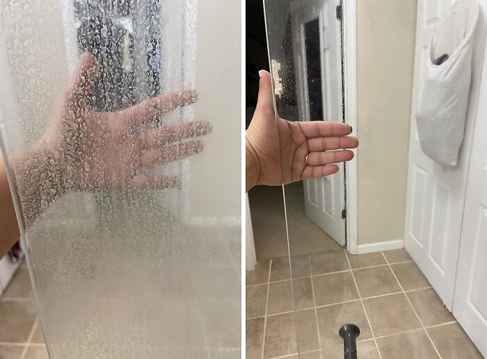 Bioclean Hard Water Stain Remover Is Like an Exorcism for Your Shower Door