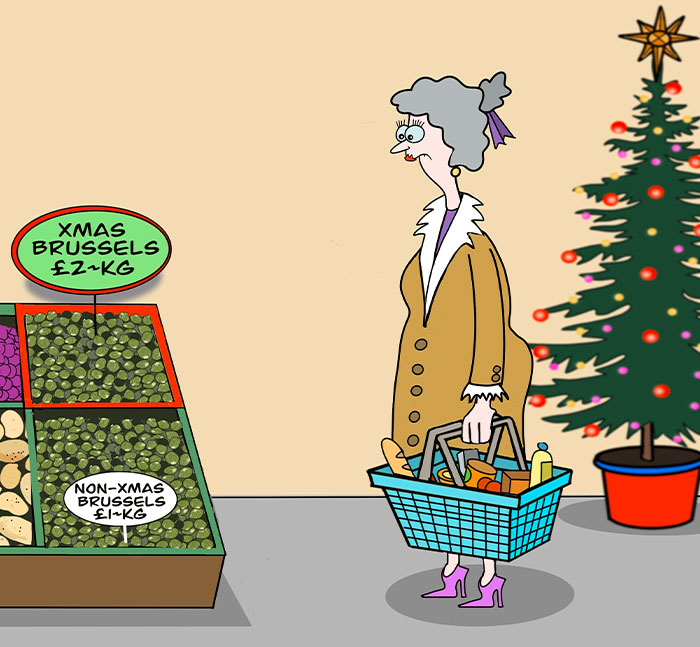 21 Christmas Cartoons That Nailed Holiday Weirdness