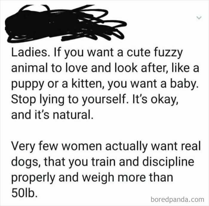 What About Little Girls Dreaming Of Puppies? Ew.