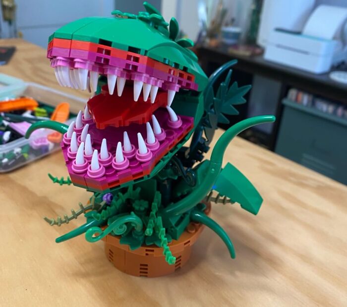 Audrey 2 Piranha Plant Building Toy: Botany Meets Mad Science