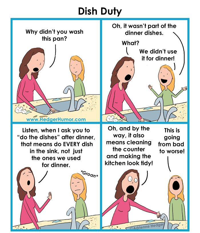 Parenting Laughs: Comics That Nail The Chaos (50 Pics Of Pure Fun)