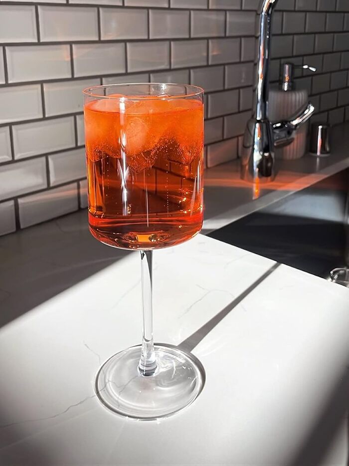 The Host Who Wears Black: Square Wine Glasses That Break The Mold