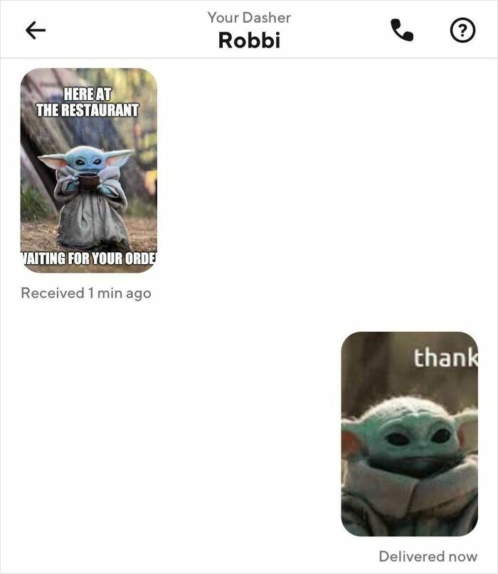 Robbi: The Coolest Delivery Driver I’ve Ever Texted