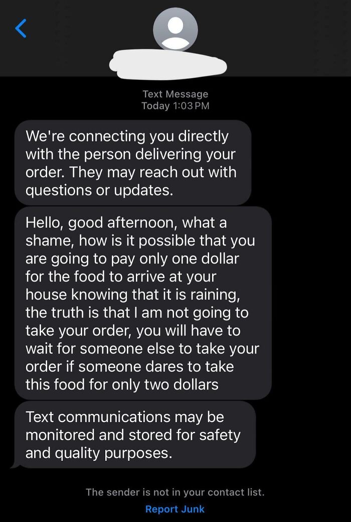 Got This Confusing Text From My DoorDash Driver—What’s Going On?