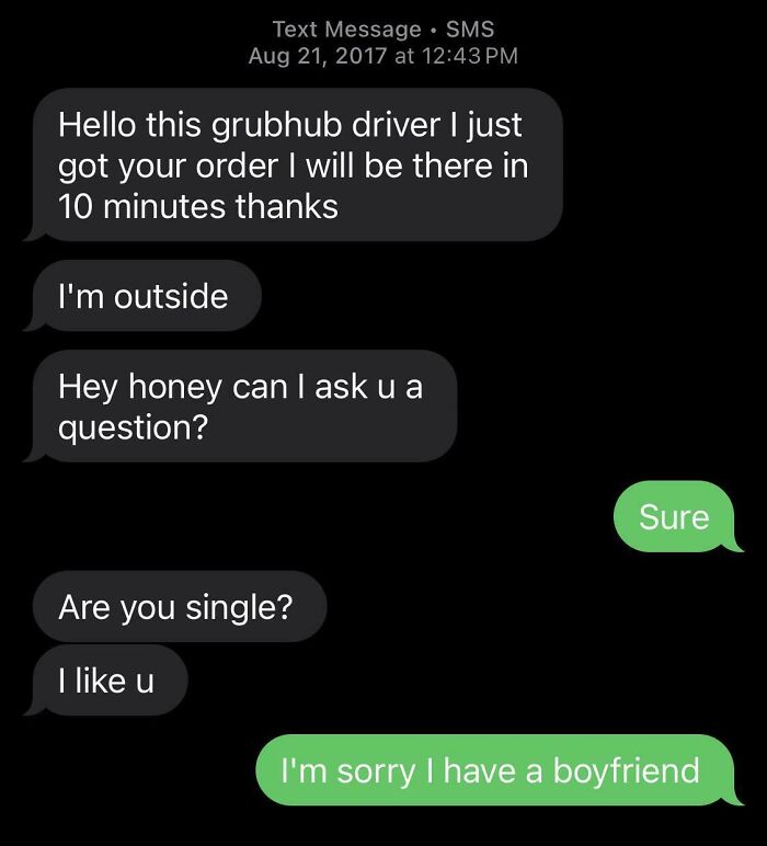 Found a ‘Lovely’ Text Exchange With a Delivery Driver While Cleaning Out My Phone