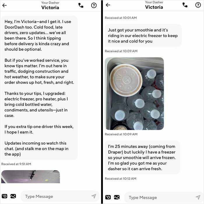 When the Delivery Driver Gets a Little Too Friendly (No Thanks!)