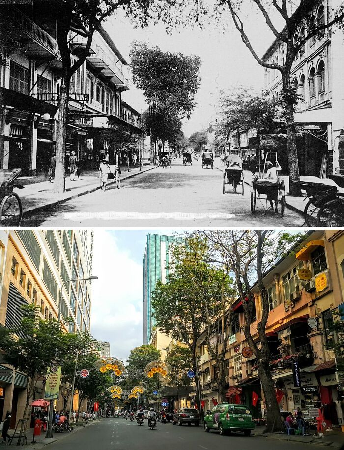 Ho Chi Minh: Retro 1930s vs. Today 2016