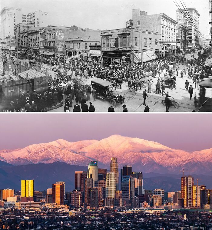 Los Angeles: 1910 Quiet vs. 2019 Buzz