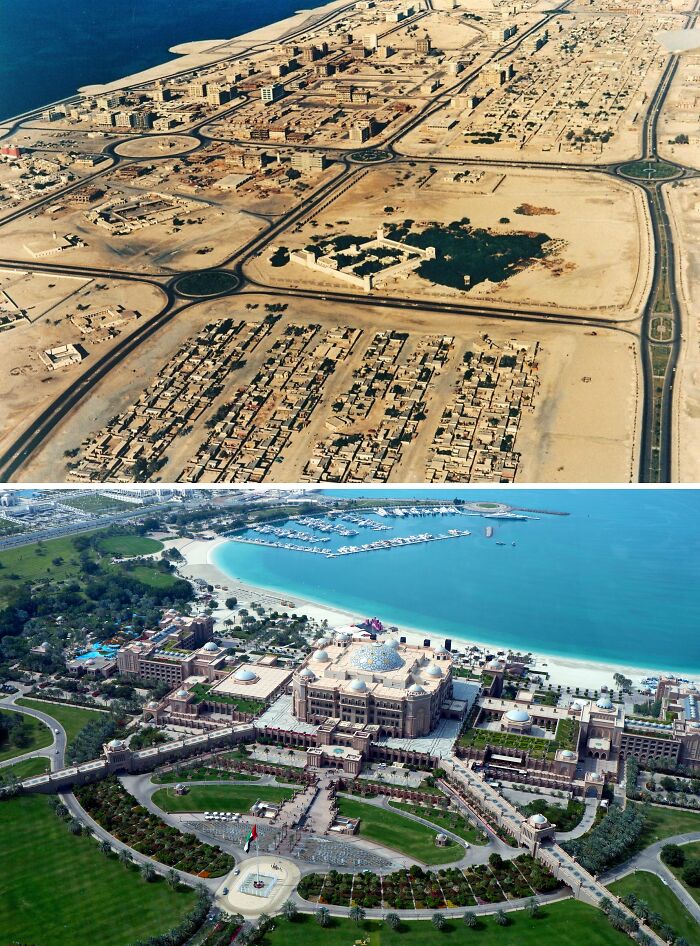 Abu Dhabi: 1980 Laid-back vs. 2019 Sparkling