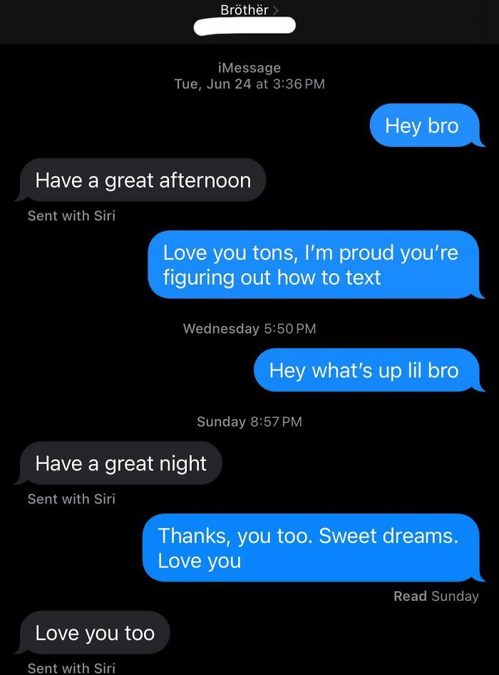 Brother Who’s Autistic & Blind Sends First Text And An I Love You—Prepare For Happies