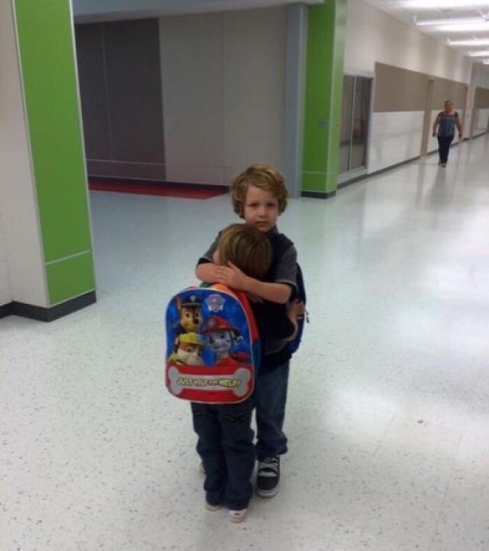 Kindergarten Jitters? Big Brother’s Got Your Back (and Hugs)